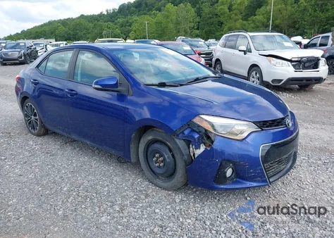 2014 Toyota Corolla S Premium из США, поврежденный, VIN 2T1BURHE2EC033824